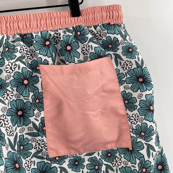 CADEN LANE Swim Trunks Mens Size Extra Large Beachy Blooms Beach Travel Vacation - Picture 6 of 12